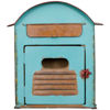 Picture of Blue Vintage Mailbox