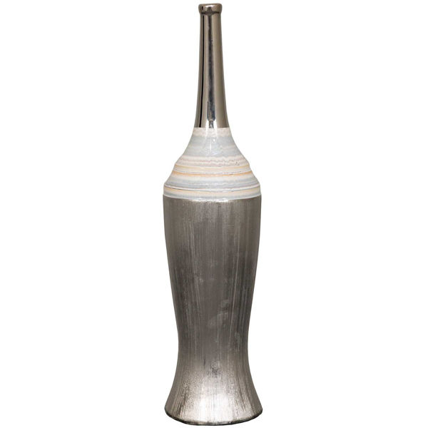 Picture of Grey With Turned Color Vase