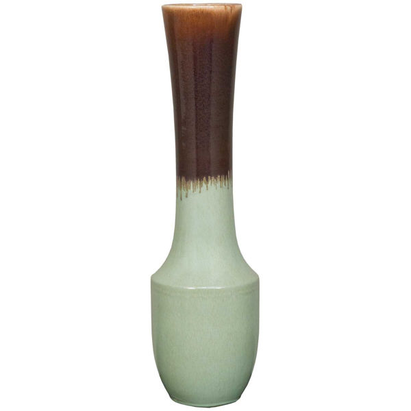 Picture of Sage Brown Ceramic Vase