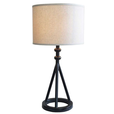 Picture of Black Iron Table Lamp