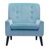 Picture of Coney Arm Chair Aqua Velvet *D