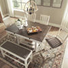 Picture of Bolanburg Counter Height Upholstered Bench