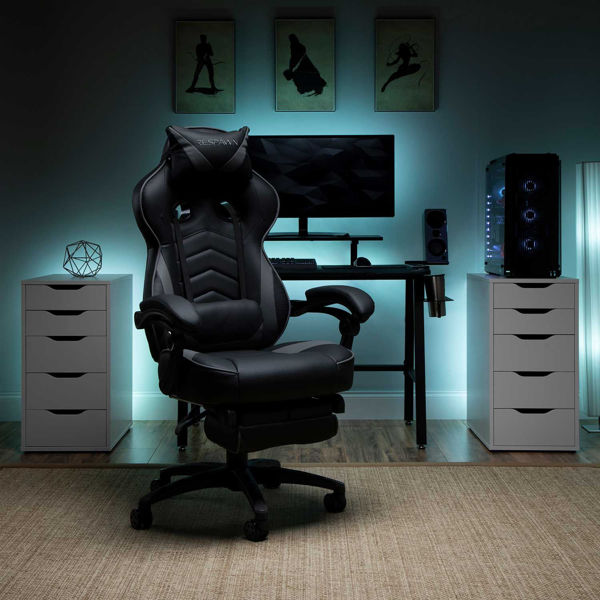 Respawn Grey Reclining Gaming Chair | AFW.com