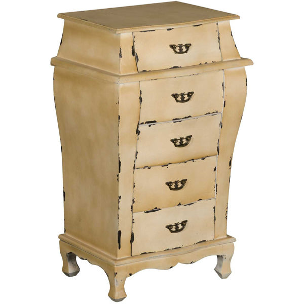 Picture of Celeste Antique Yellow Accent Chest
