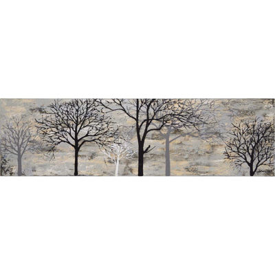 Picture of Hand Painted Trees on Canvas