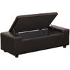 Picture of Brown Storage Bench