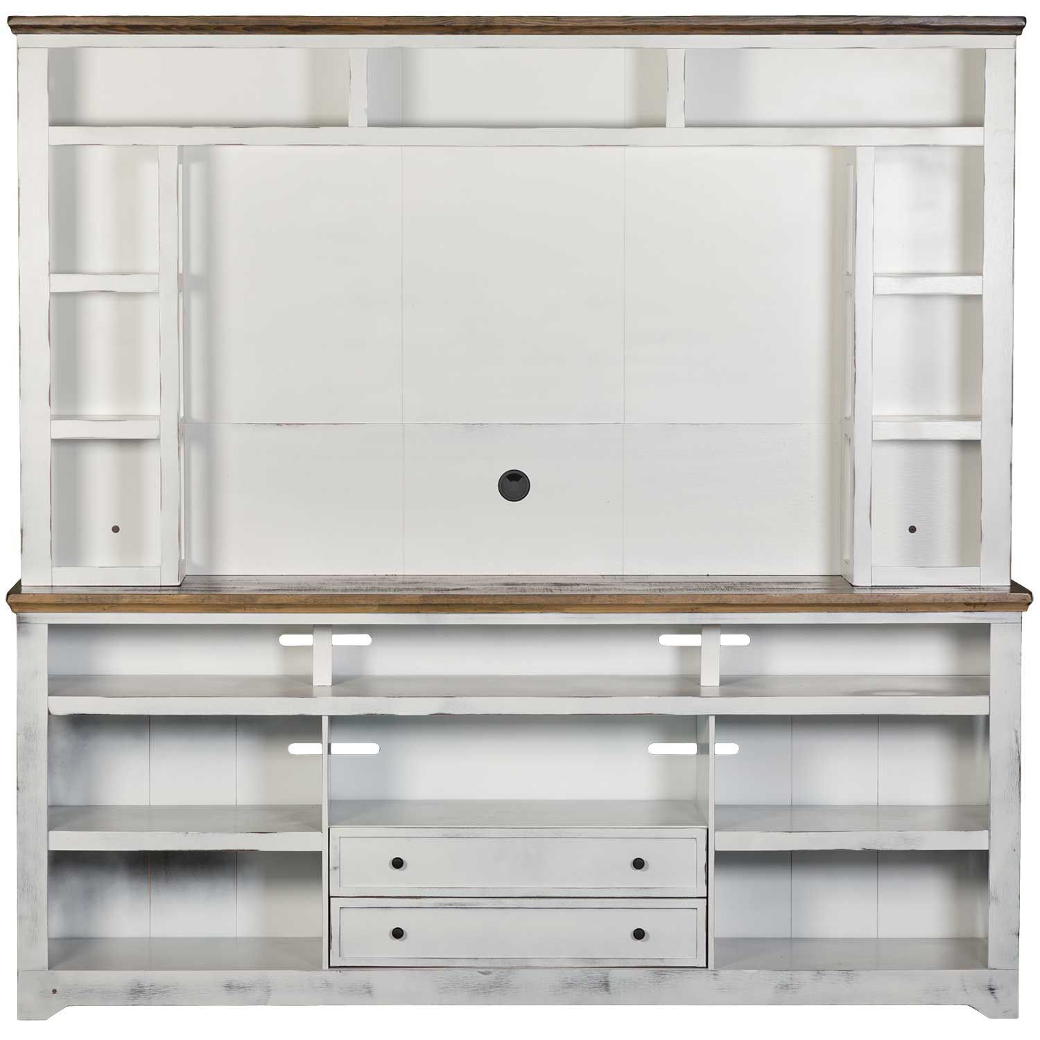 South Shore Cream White Counter-Height Craft Table with Storage