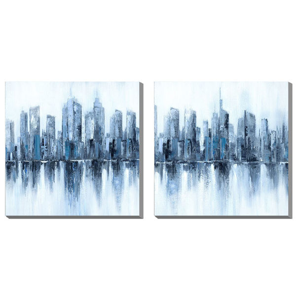Picture of Set of 2 Buildings Art