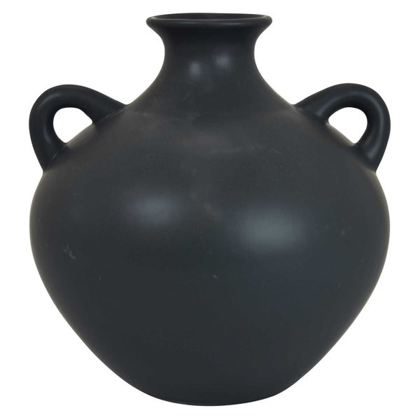 Picture of Black Vase With Handles