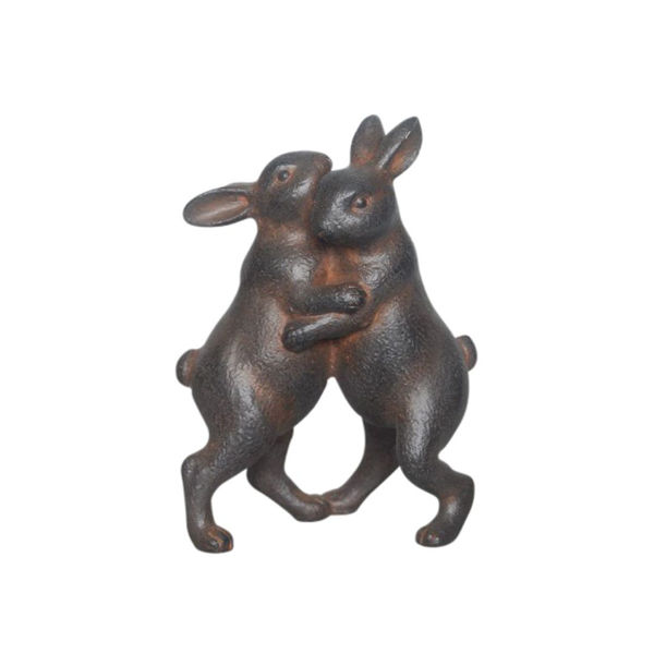 Picture of Dancing Rabbits Sculpture