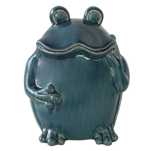 Picture of Standing Frog Blue