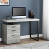 Picture of Gray 48" Computer Desk