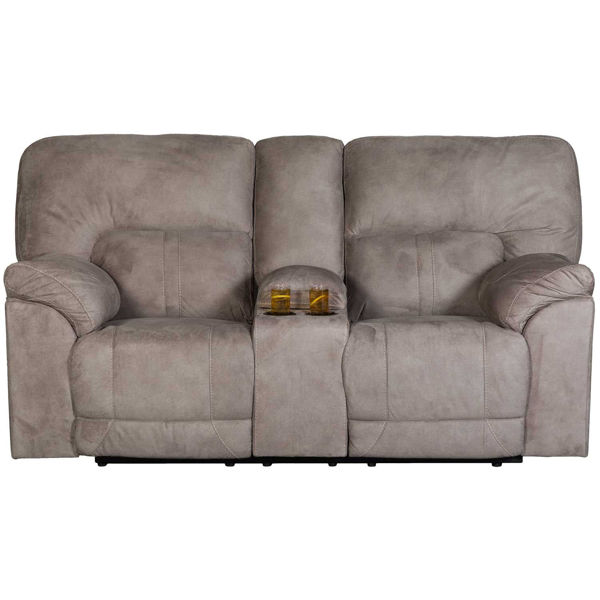 Picture of Cavalcade Power Reclining Console Loveseat