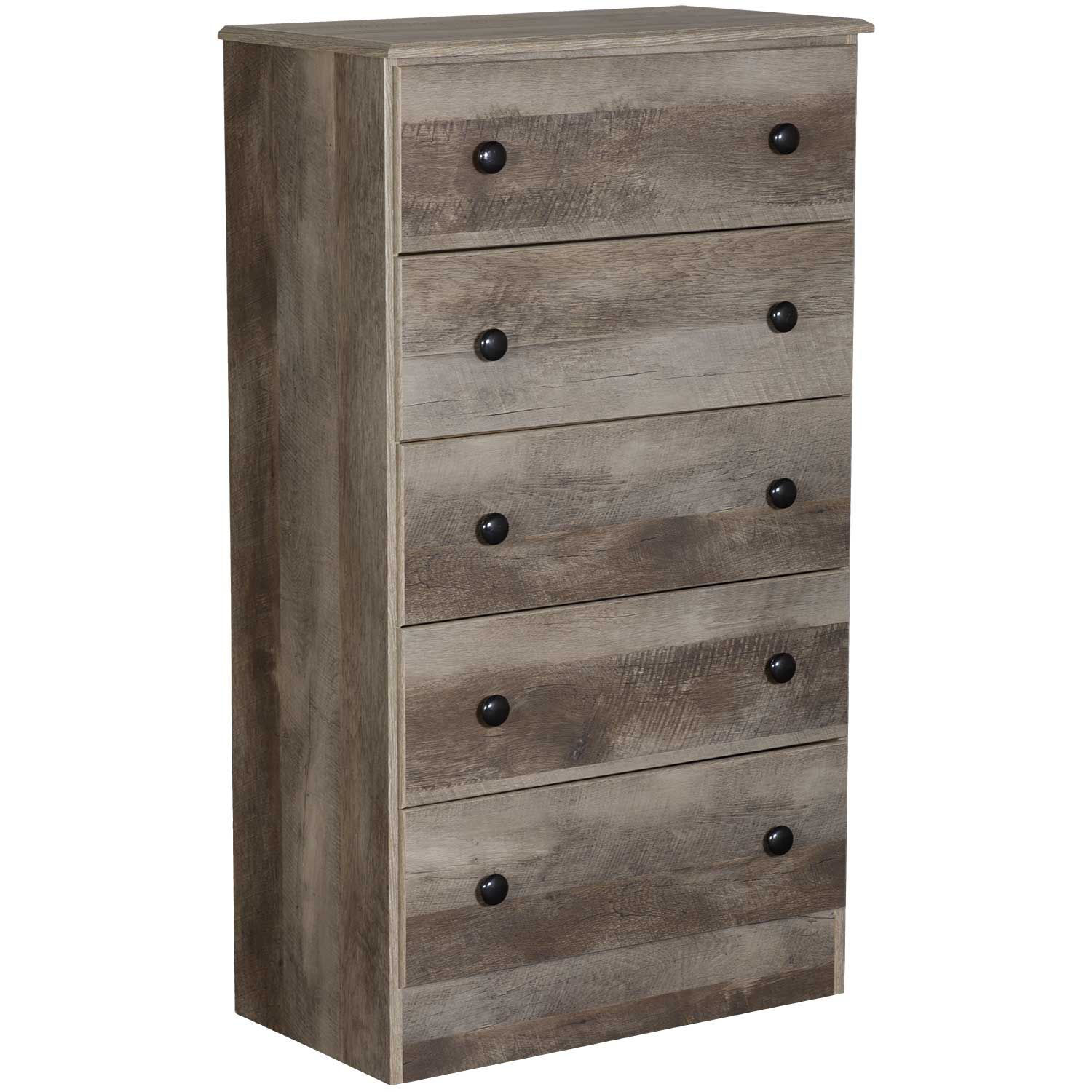 White 5 Drawer Chest Z-193-05 | Kith Furniture 193-05 | AFW.com