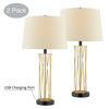 Picture of 2 Pack Gold Metal Lamps