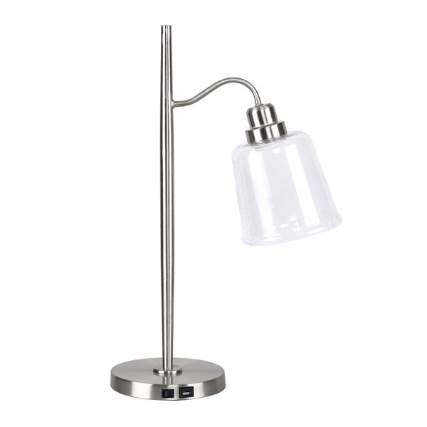 Picture of Nickel Task Lamp with USB Port