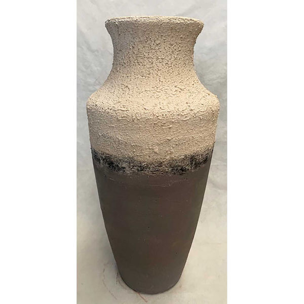 Picture of Grey Stone Textured Floor Vase