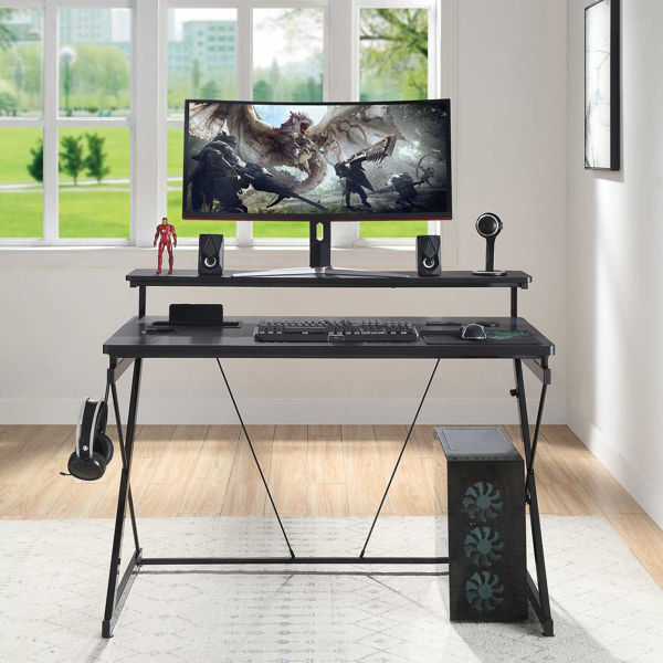 Emulator Gaming Desk by Office Star at American Furniture | AFW.com