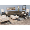 Picture of Urbana Brown Tufted 2 Piece Sectional