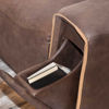 Picture of Italian Leather Power Recline Sofa with Adjustable