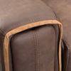 Picture of Italian Leather Power Recline Sofa with Adjustable