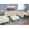 Picture of Urbana Beige Tufted 2 Piece Sectional