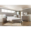 Picture of Zelen Warm Gray King Panel Bed