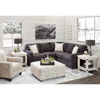 Picture of Aleyna Charcoal Sectional with RAF Sofa
