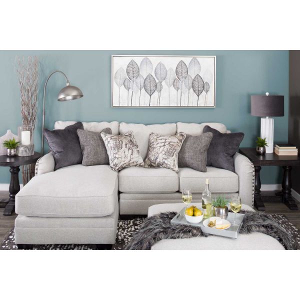 Dellara 2PC Sectional with RAF Chaise | B-321RC-2PC | AFW.com