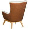 Picture of Burton High Back 2 Tone Accent Chair