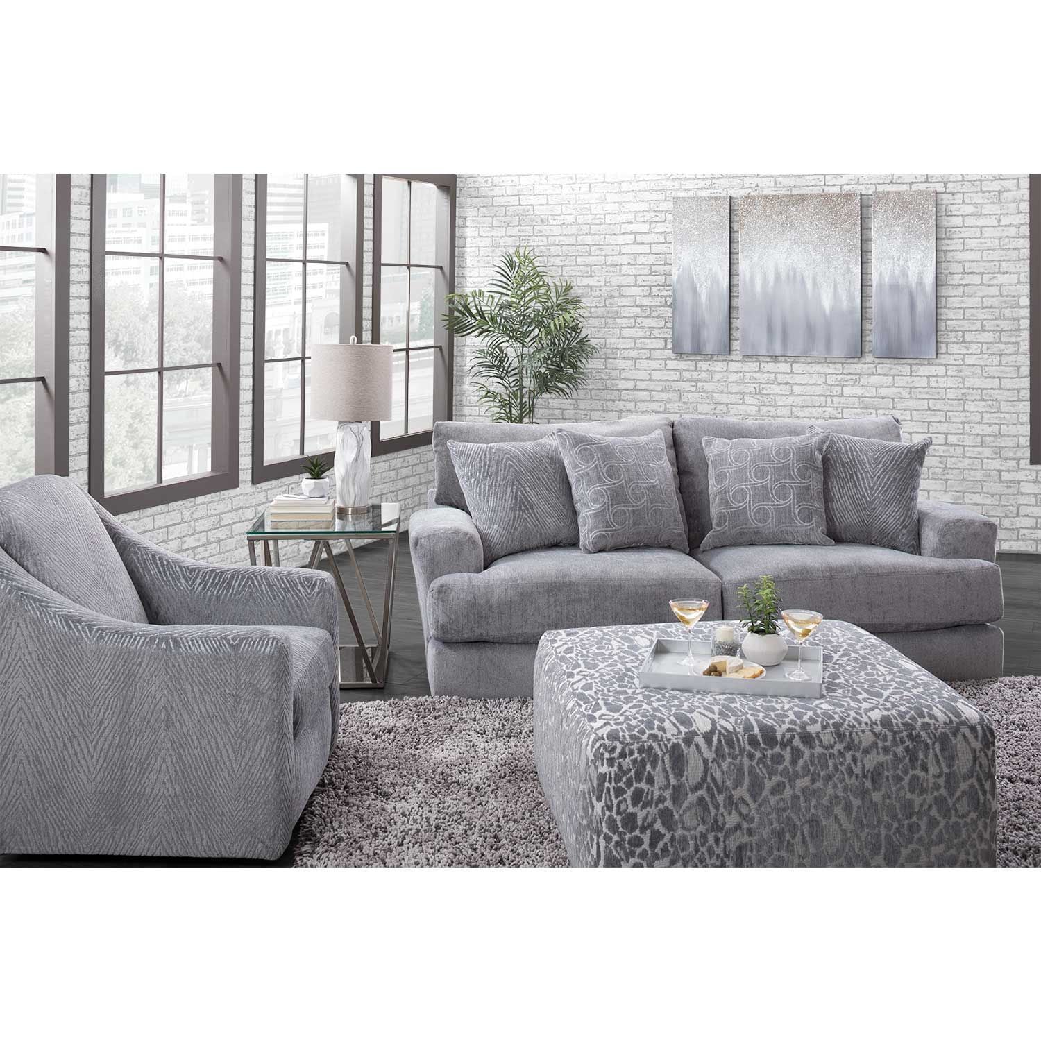 Lamar Shark Loveseat | F1-4098L | AFW.com