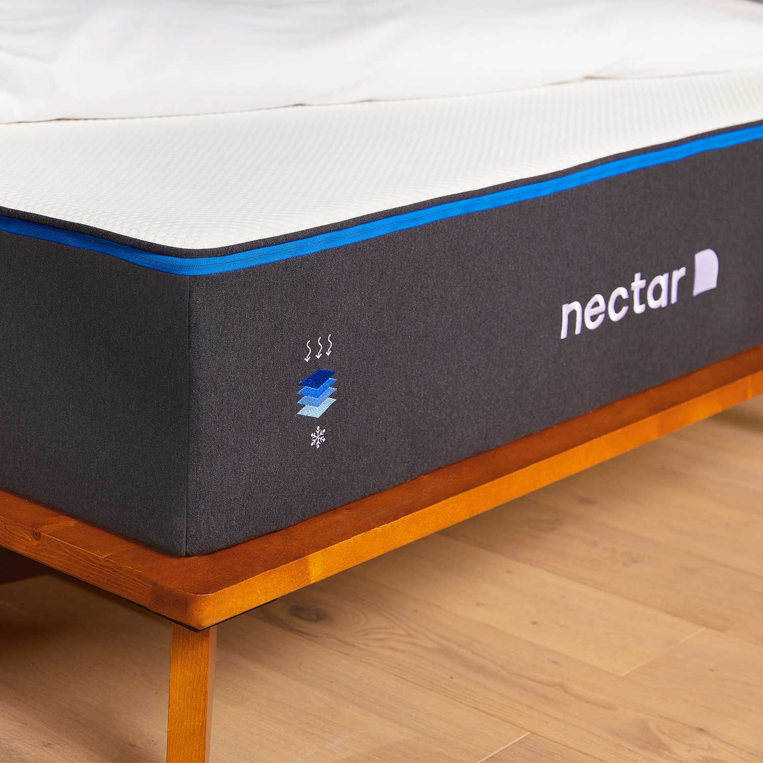 dimensions of nectar queen mattress