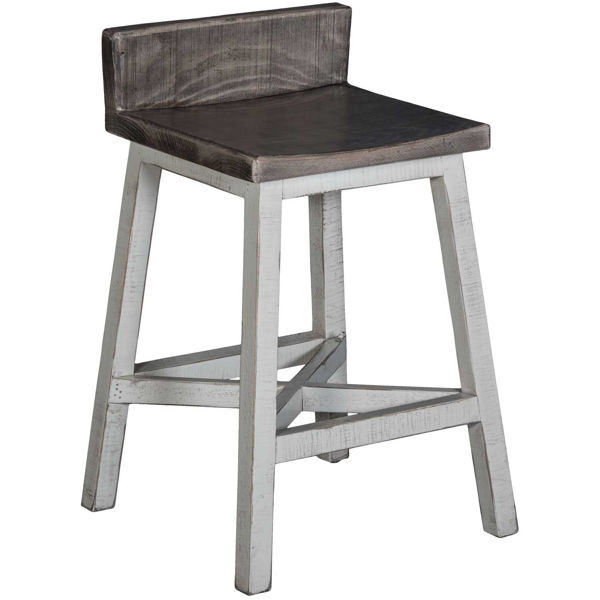 Picture of Stone White 24" Stool