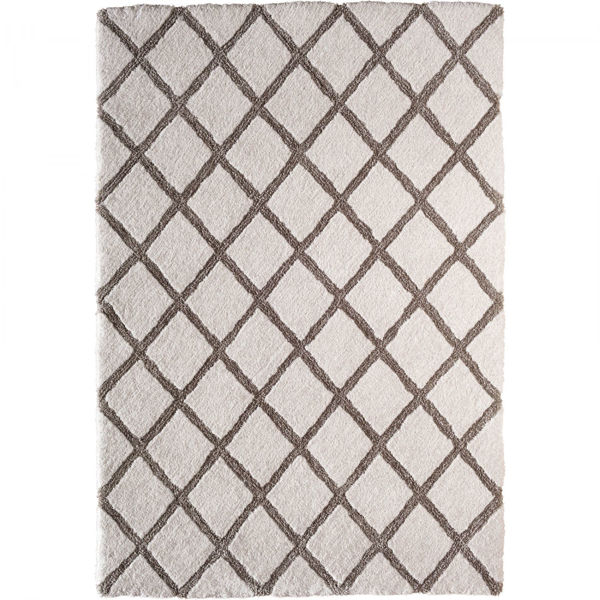 Picture of Galant Ivory Pattern 5x7 Shag Rug