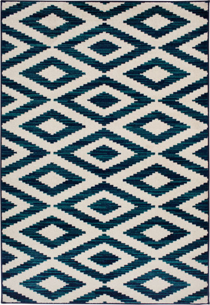 Picture of Scaline Sapphire Snow 5x7 Rug