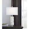 Picture of Malise White Alabaster Table Lamp