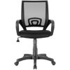 Picture of Black Mesh/Fabric Office Chair 1121-BK