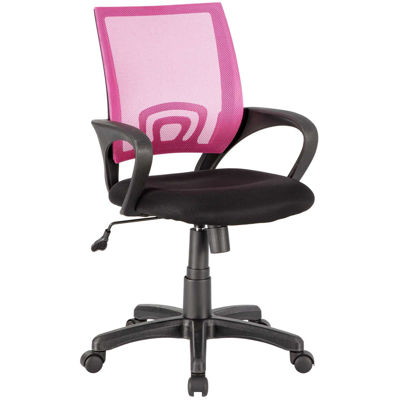 Picture of Office Chair Pink Mesh/Fabric