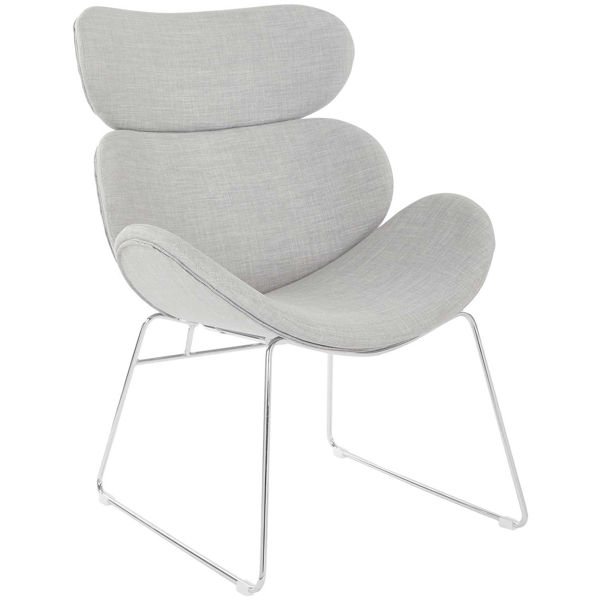 Picture of Jupiter Gray Modern Accent Chair