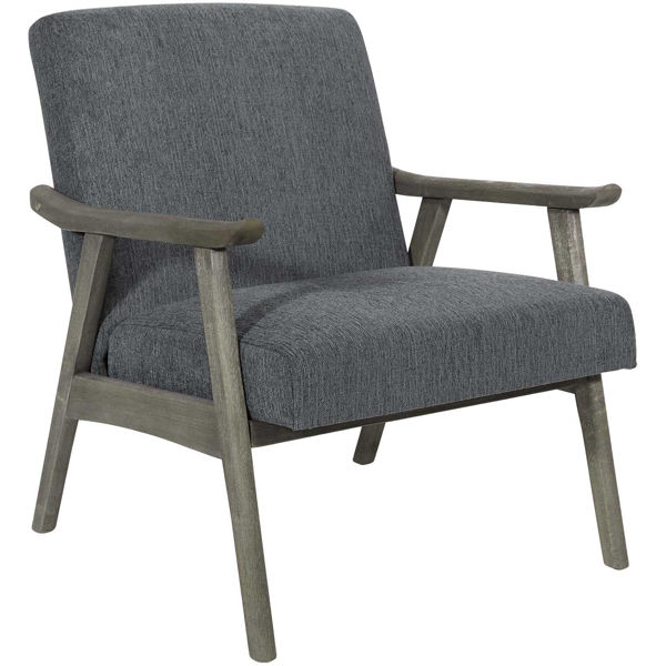 Picture of Oscar Charcoal Arm Chair
