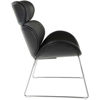 Picture of Jupiter Black Modern Accent Chair
