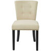 Picture of Kendall Linen Tufted Fabric Chair *D