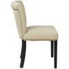 Picture of Kendall Linen Tufted Fabric Chair *D