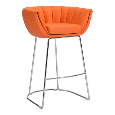 Picture of Latte Bar Chair Orange Set of 2 *D