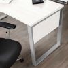 Picture of Fontana Crescent Shape Desk, White