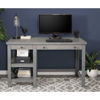 Picture of Gray 54-Inch Computer Desk