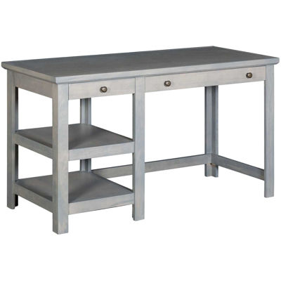 Picture of Gray 54-Inch Computer Desk