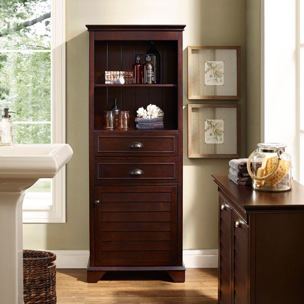 Picture of Lydia Tall Cabinet, Espresso *D