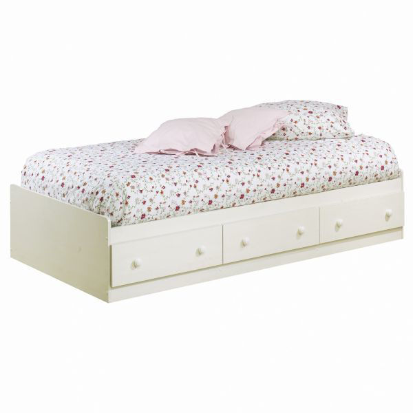 Picture of Summer Breeze - Twin Mates Bed, White *D