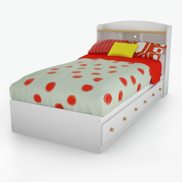 Picture of Summertime Twin Bookcase Headboard *D